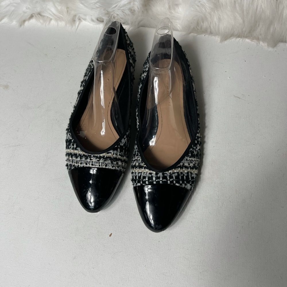 Zara Trafaluc women’s black/white teed size42